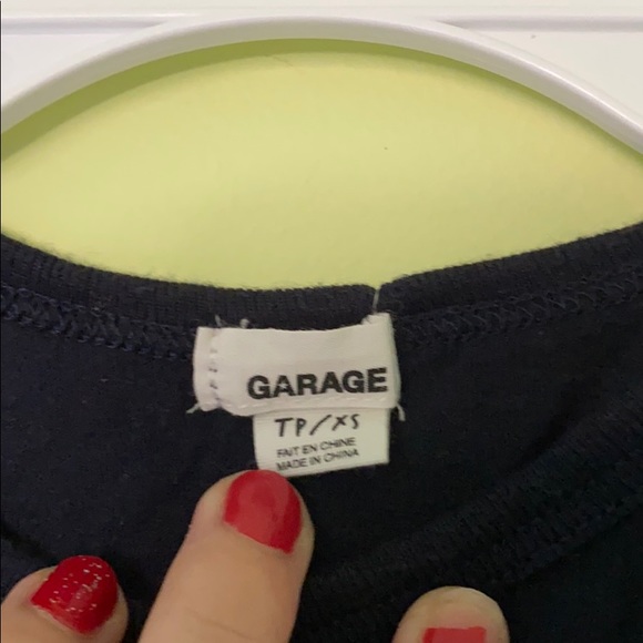 Colorful stripe cropped shirt - Picture 4 of 4